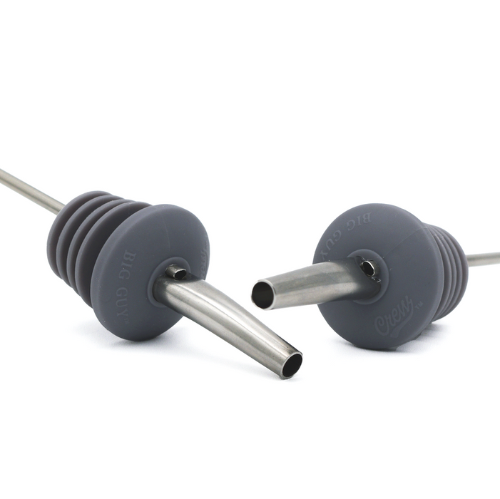 Large pour spouts for wide neck bottles