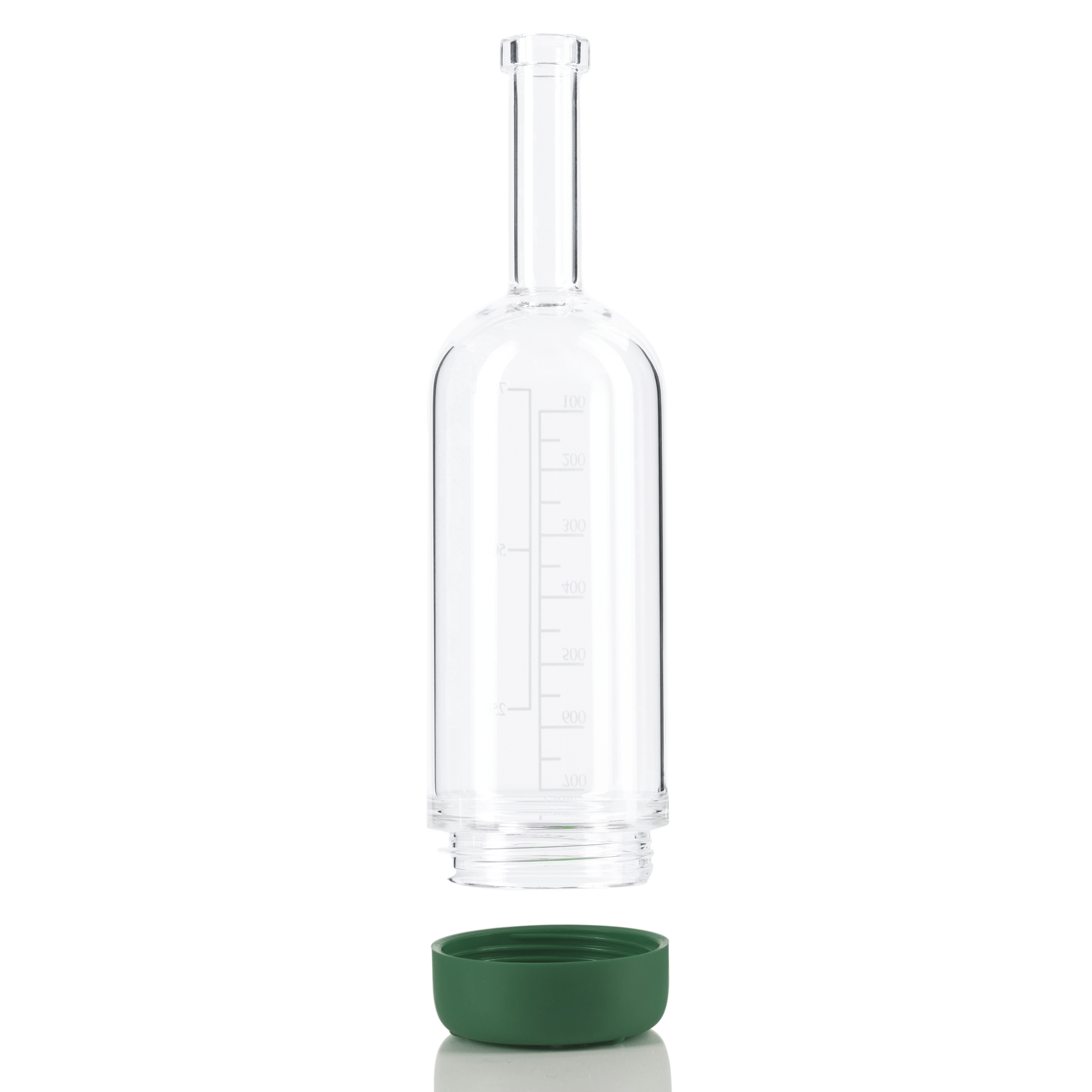 Crafty Crew Bottle with measurement lines and a removable base
