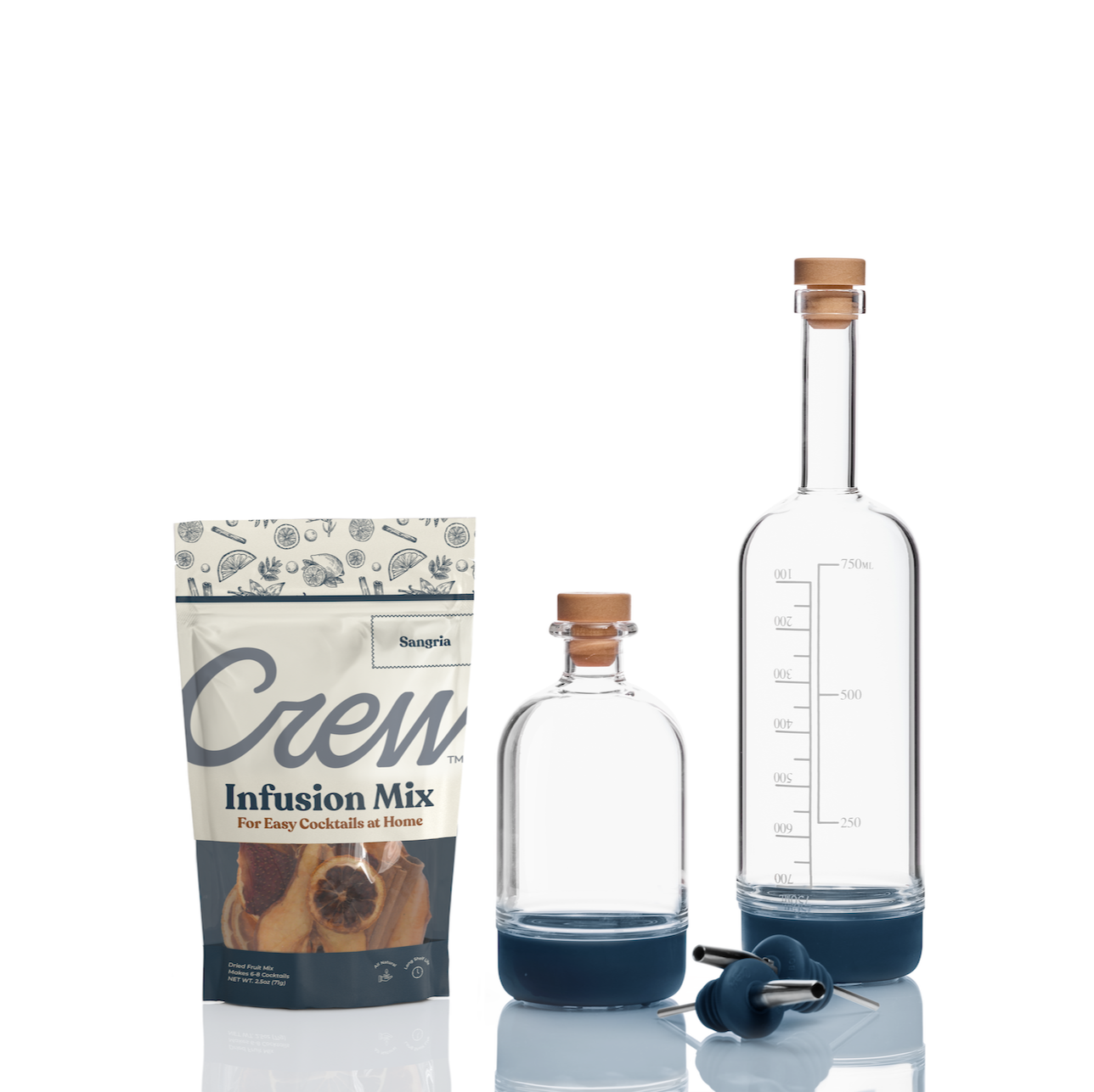 Sangria cocktail kit in blue | Crew® Barware
