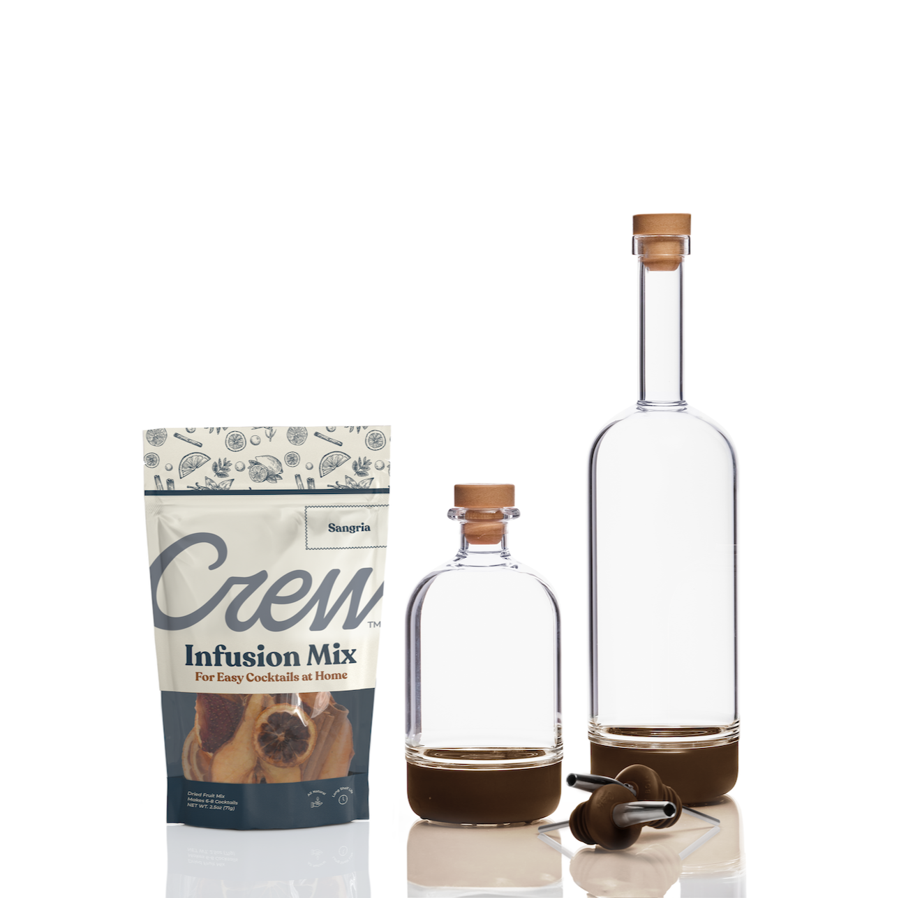 Sangria cocktail kit in mocha | Crew® Barware