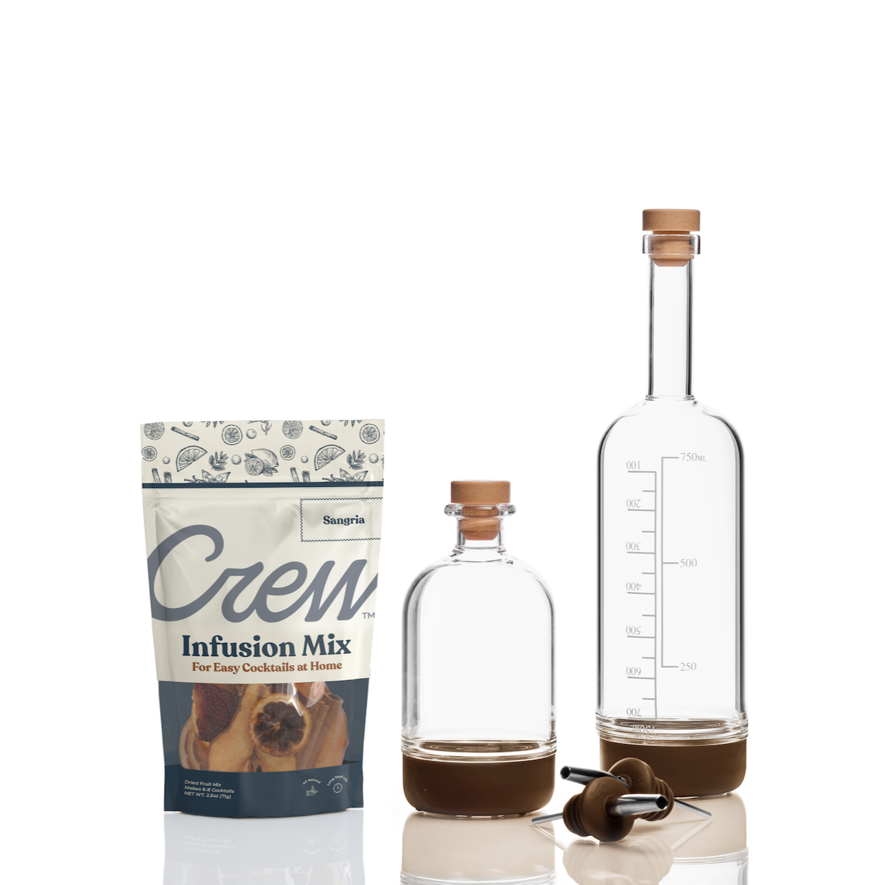 Sangria cocktail kit in brown | Crew® Barware