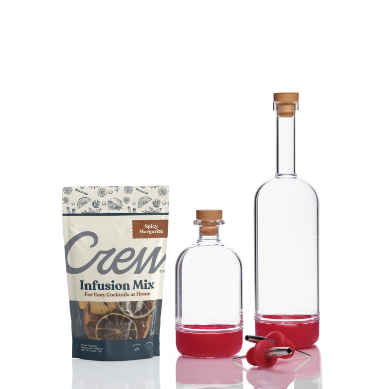 Spicy margarita cocktail kit in red | Crew® Barware