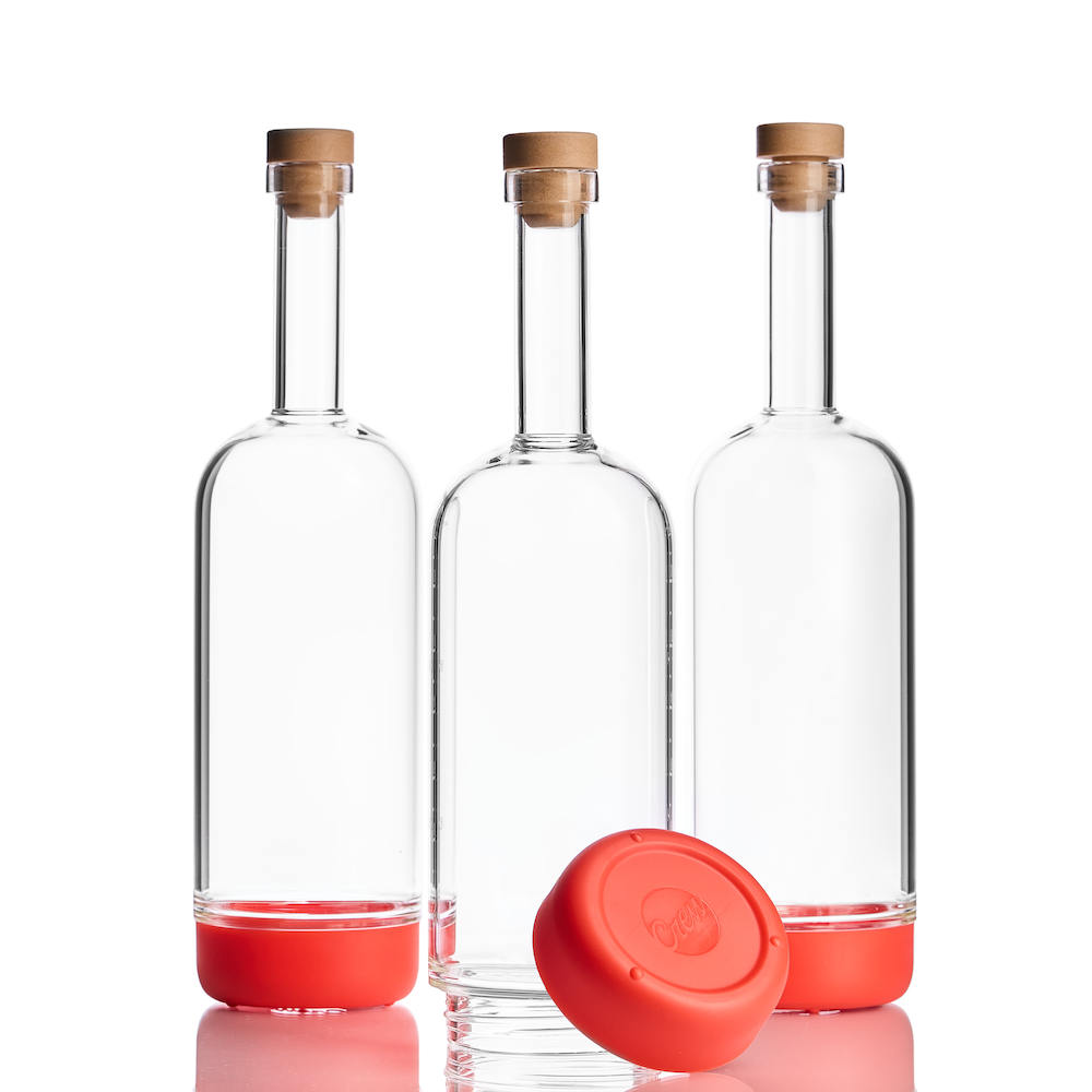 Crew Bottle Classic Ruby 3-Pack | Crew Bar Supplies