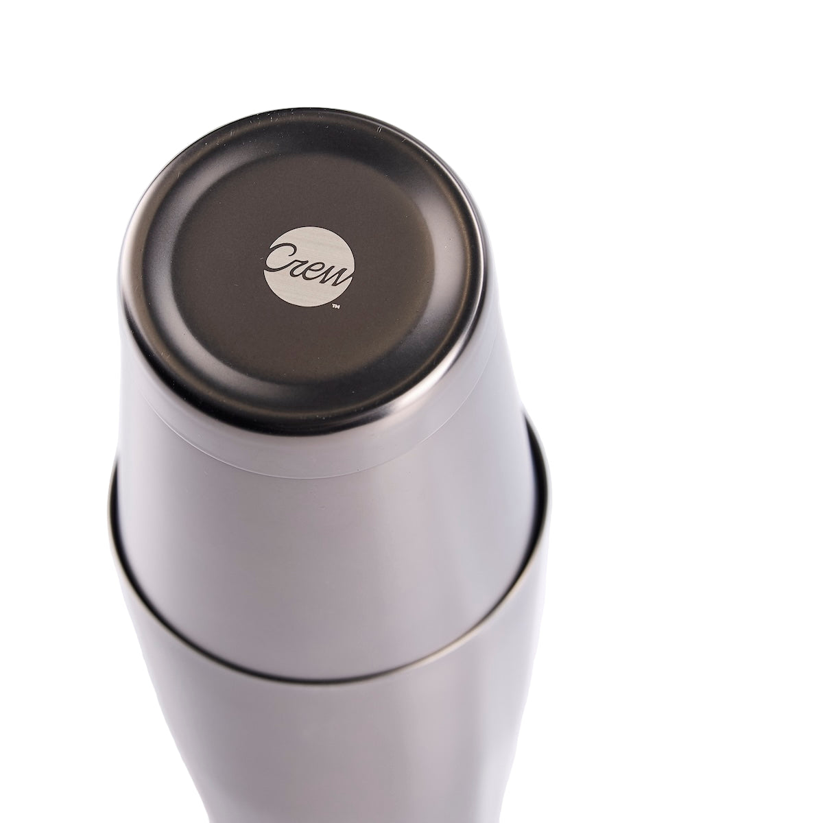 Boston-style craft cocktail shaker tins with sleek matte black finish