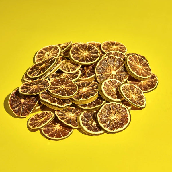 Dried Cocktail Garnishes - Lime Wheels