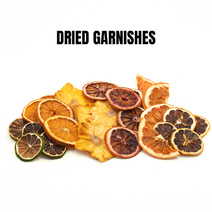 Dry Goods Sampler | Straws, Cocktail Rimmers & Garnishes — Crew Supply Co.