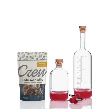 Lavender Lemonade cocktail kit in red | Crew® Barware