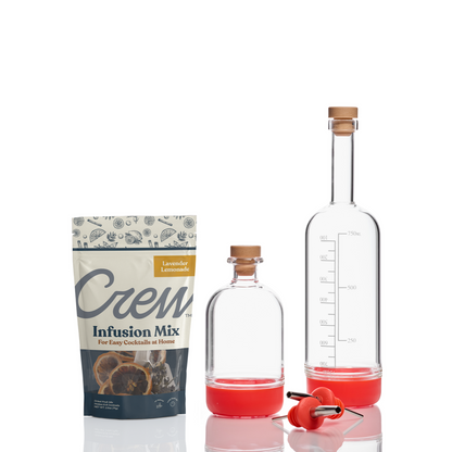 Lavender Lemonade cocktail kit in pink | Crew® Barware