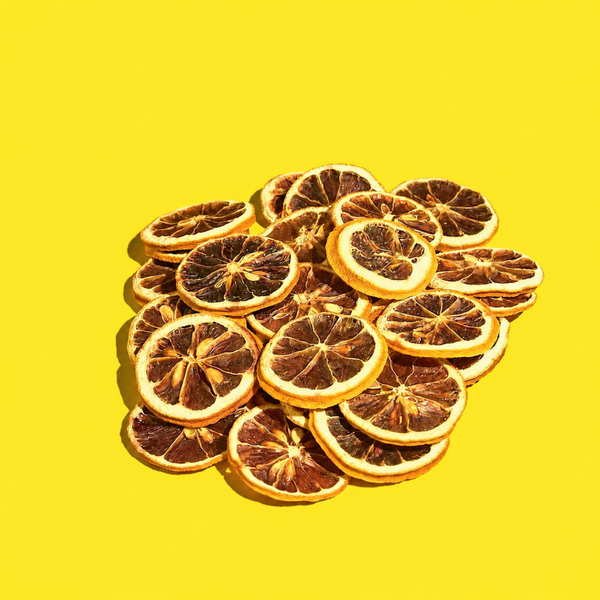 Dried Cocktail Garnishes - Lemon Wheels
