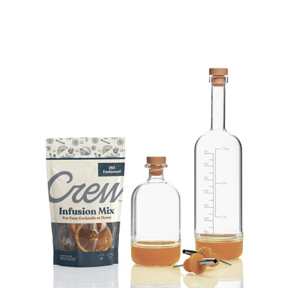 Old Fashioned cocktail kit in yellow | Crew® Barware