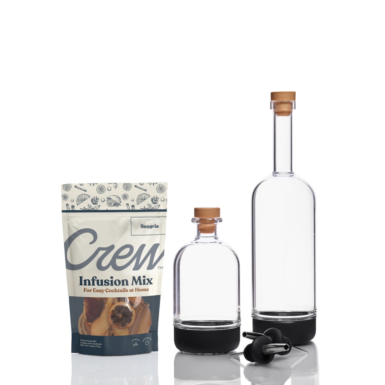 Sangria cocktail kit in black gray | Crew® Barware