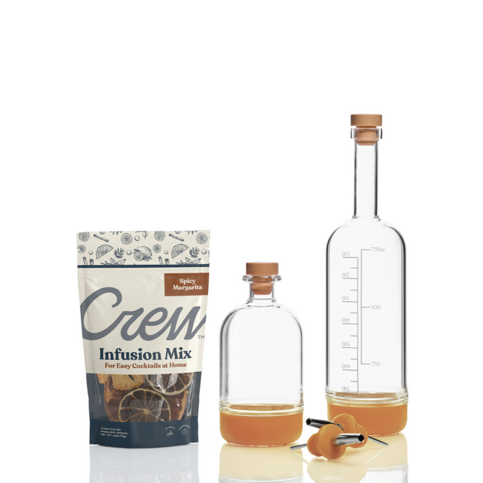 Spicy margarita cocktail kit in yellow | Crew® Barware
