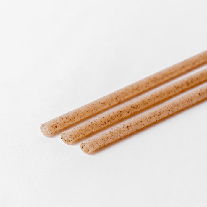 Sustainable straws made from agave fiber