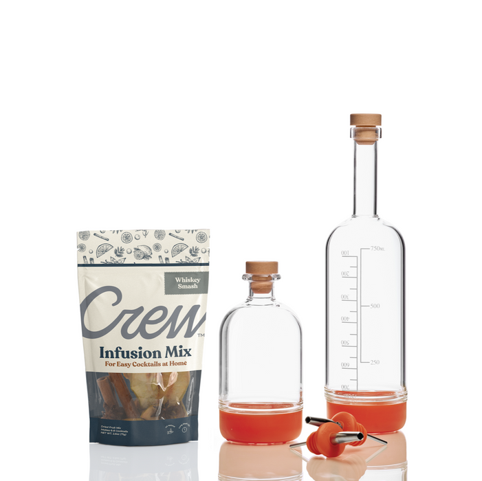 Whiskey Smash cocktail kit in orange | Crew® Barware
