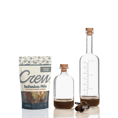 Whiskey Smash cocktail kit in brown | Crew® Barware