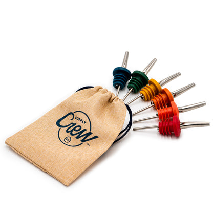 Pour Spouts in different colors